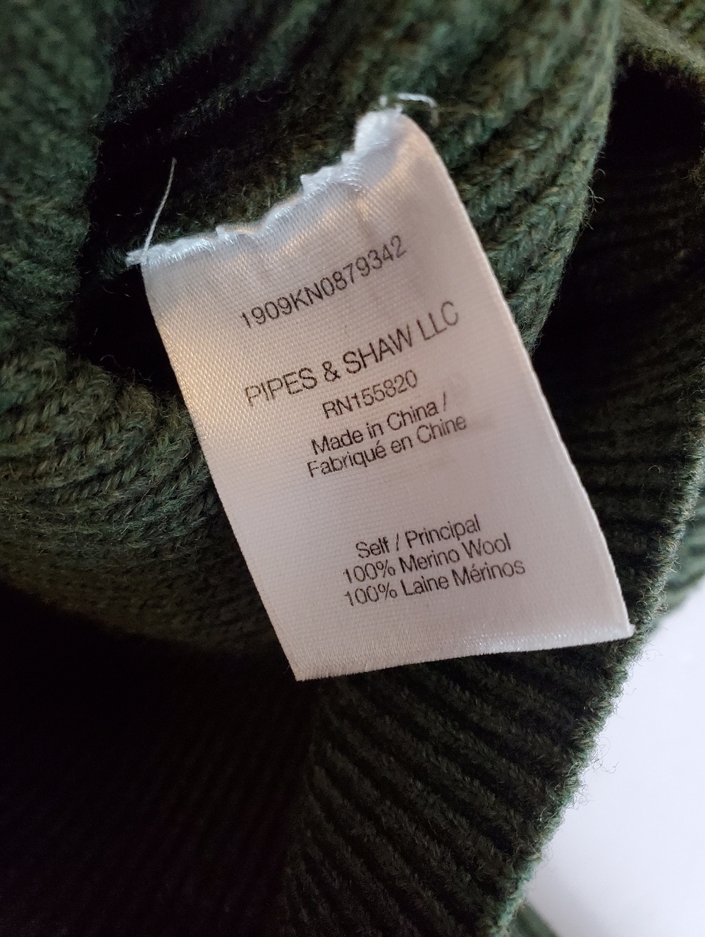 Veronica Beard Green Merino Wool Sweater Esme Puff Sleeve Womens Small - Picture 8 of 8
